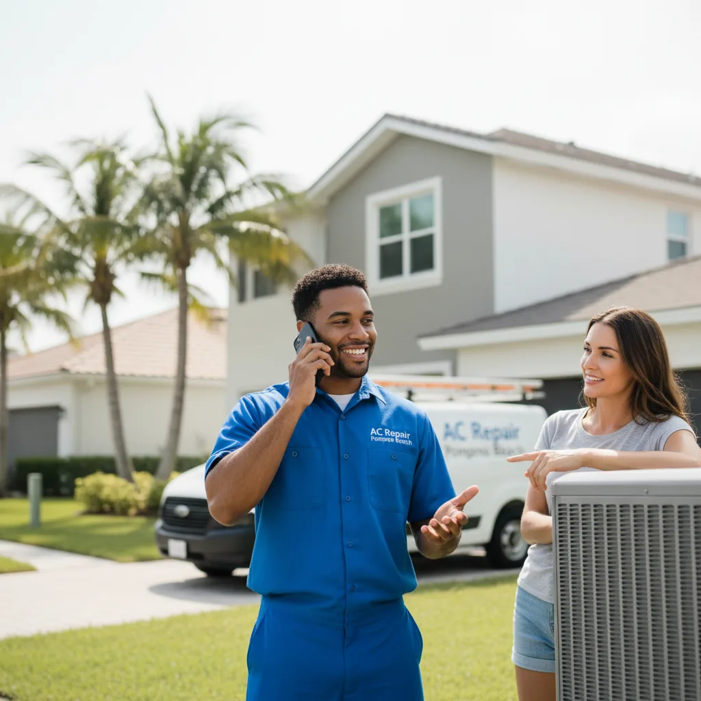 AC Repair Pompano Beach customer support in Hailey